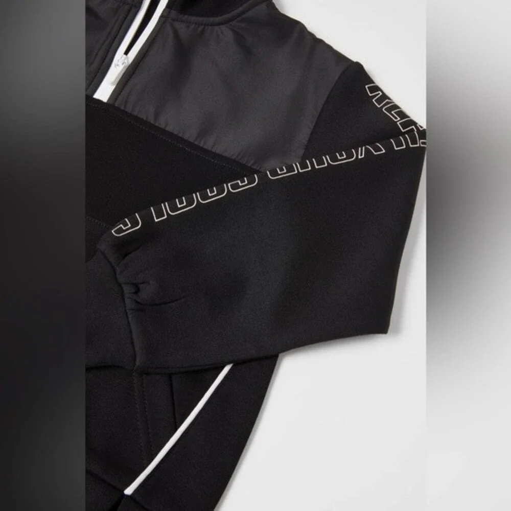 ZARA SPORTY CONTRAST SWEATSHIRT